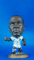 MC807 Emile Heskey England (All White) Microstars UK Series 5