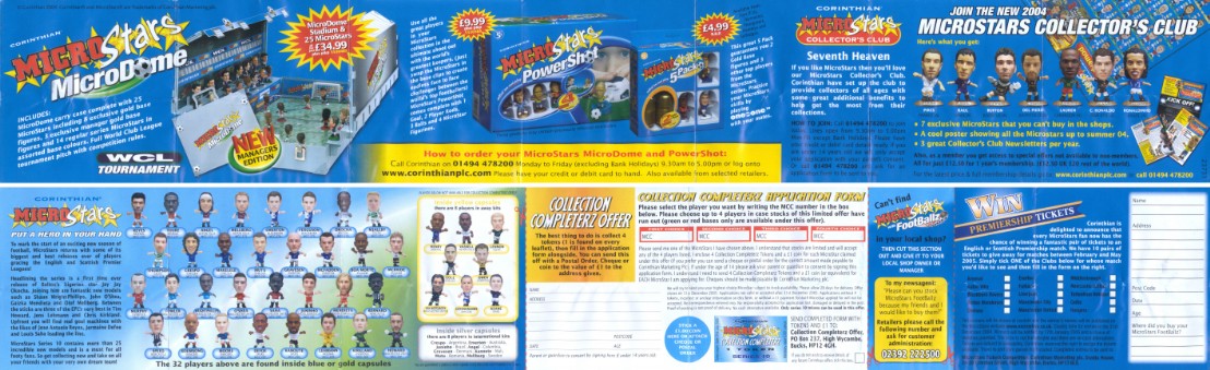 Leaflet Microstars UK Series 10