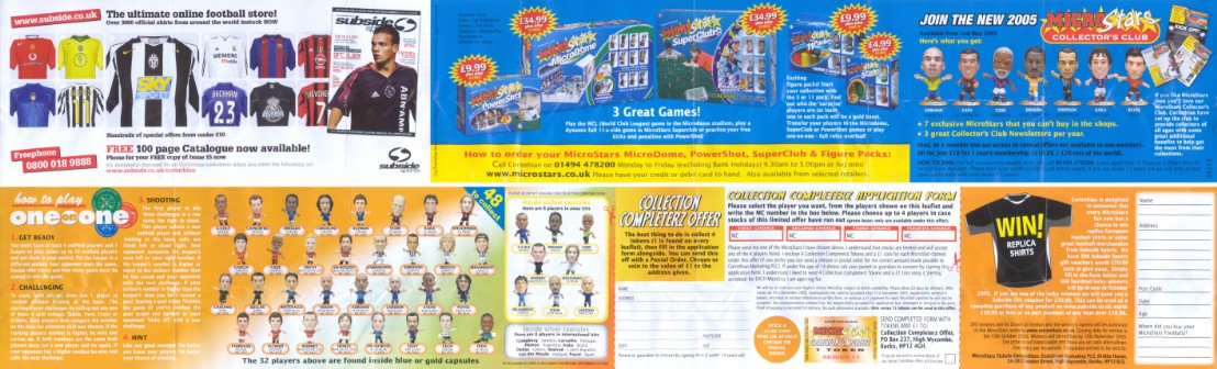 Leaflet Microstars UK Series 11